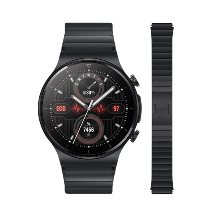 For Huawei Watch 3 / GT 3 Pro / GT 2 Universal Quick Release Titanium Steel Watch Band