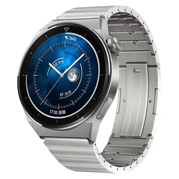 For Huawei Watch 3 / GT 3 Pro / GT 2 Universal Quick Release Titanium Steel Watch Band