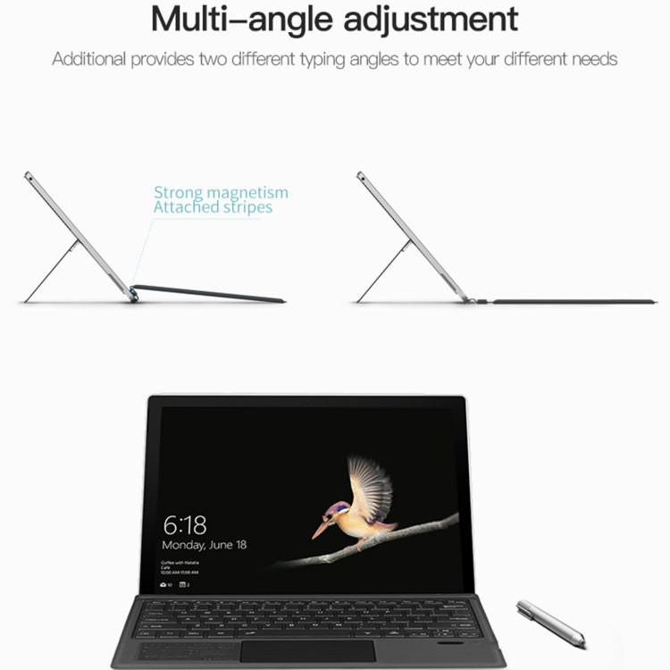 For Microsoft Surface Pro 3 / 4 / 5 / 6 / 7 / 7+ Magnetic Bluetooth Keyboard