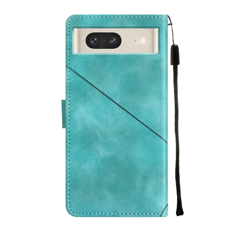 For Google Pixel 7 Skin-feel Embossed Leather Phone Case
