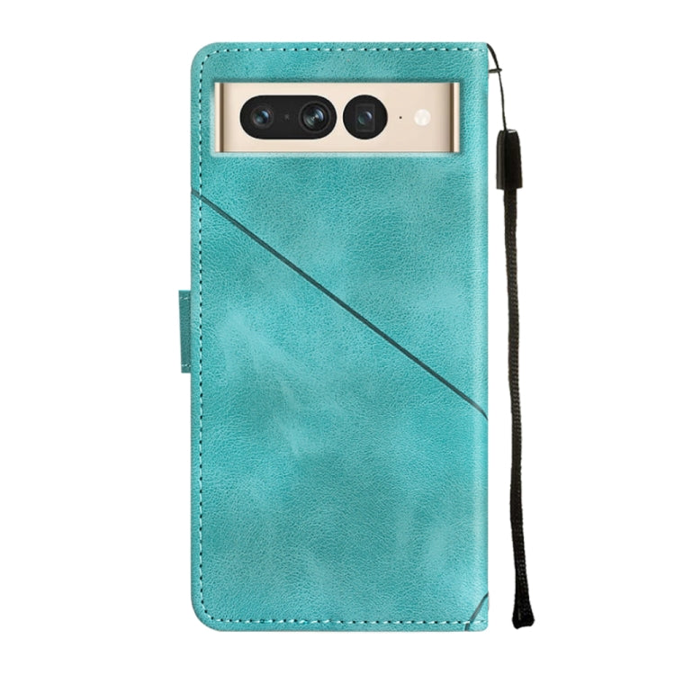 For Google Pixel 7 Pro Skin-feel Embossed Leather Phone Case