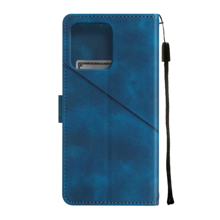 For Motorola Edge+ 2023 Skin-feel Embossed Leather Phone Case