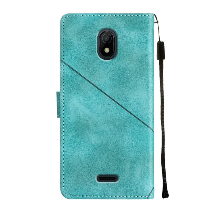 For Nokia C100 Skin-feel Embossed Leather Phone Case