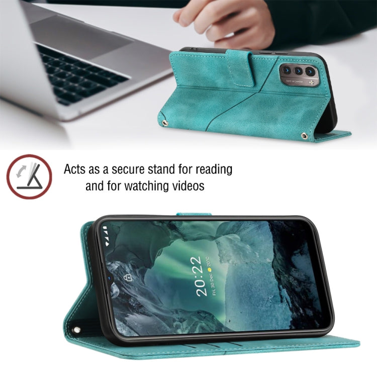 For Nokia G21 / G11 Skin-feel Embossed Leather Phone Case