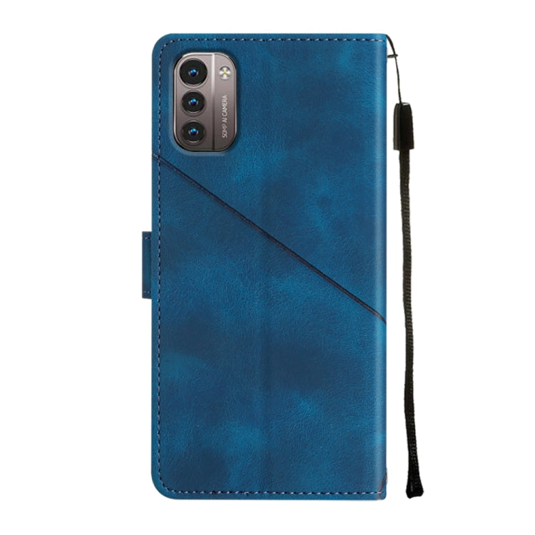For Nokia G21 / G11 Skin-feel Embossed Leather Phone Case