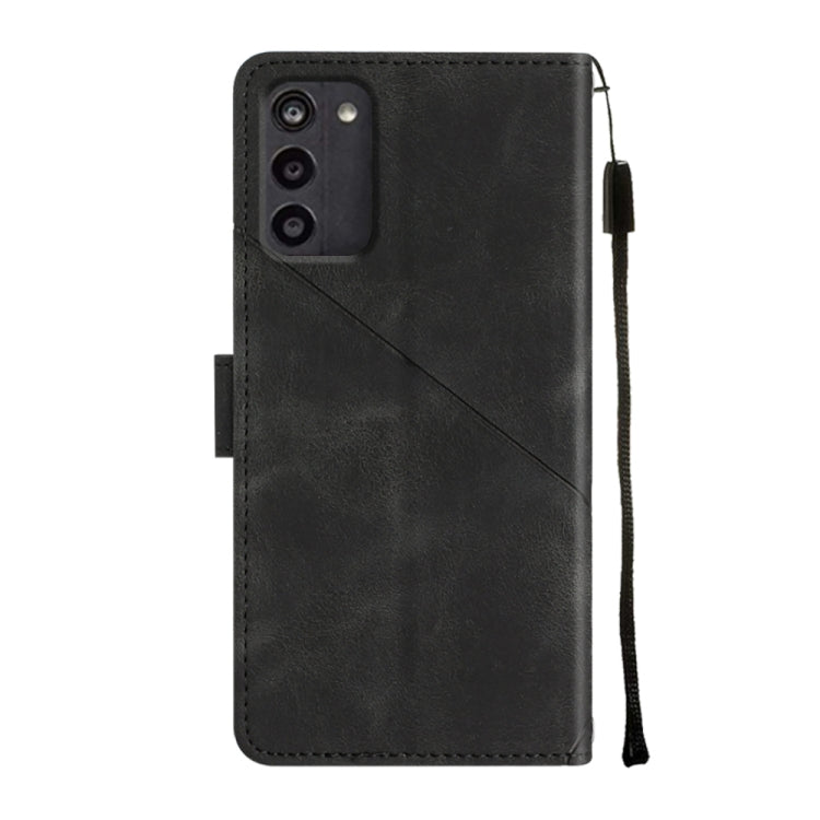 For Nokia G100 Skin-feel Embossed Leather Phone Case