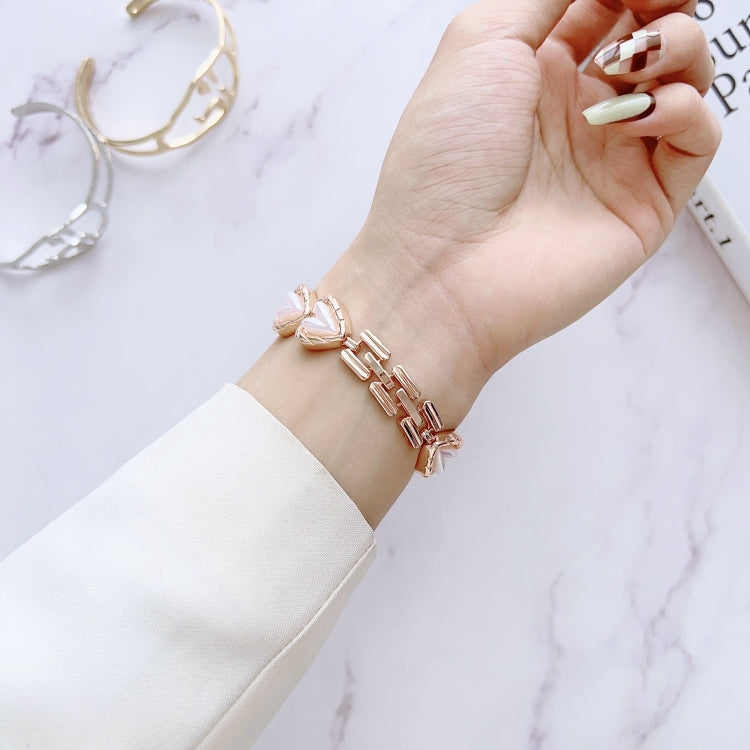 Metal Bracelet Watch Band For Apple Watch Series 8&7 45mm / SE 2&6&SE&5&4 44mm / 3&2&1 42mm
