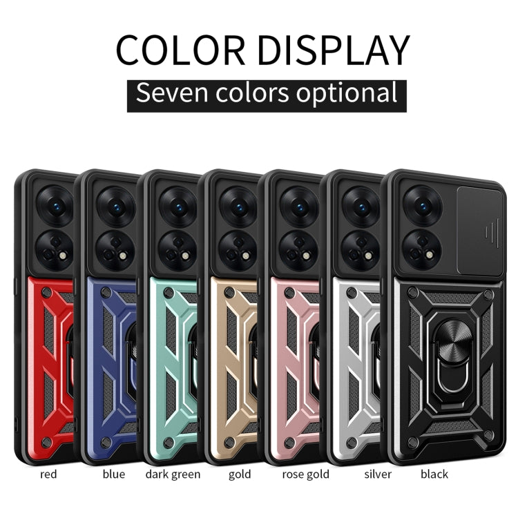 For OPPO Reno8 T 4G Sliding Camera Cover Design Phone Case