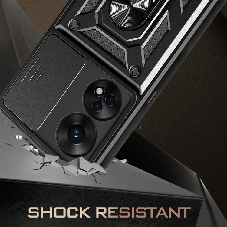 For OPPO Reno8 T 4G Sliding Camera Cover Design Phone Case