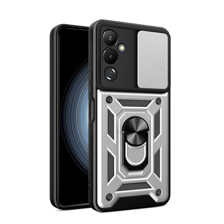For Tecno Pova 4 Sliding Camera Cover Design Phone Case