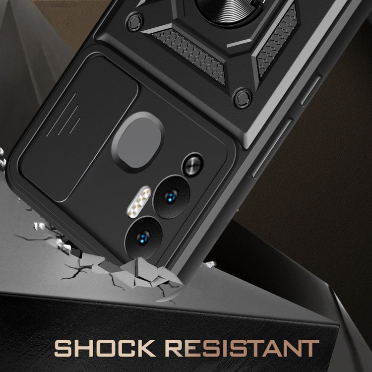 For Infinix Hot 12 Play Sliding Camera Cover Design Phone Case