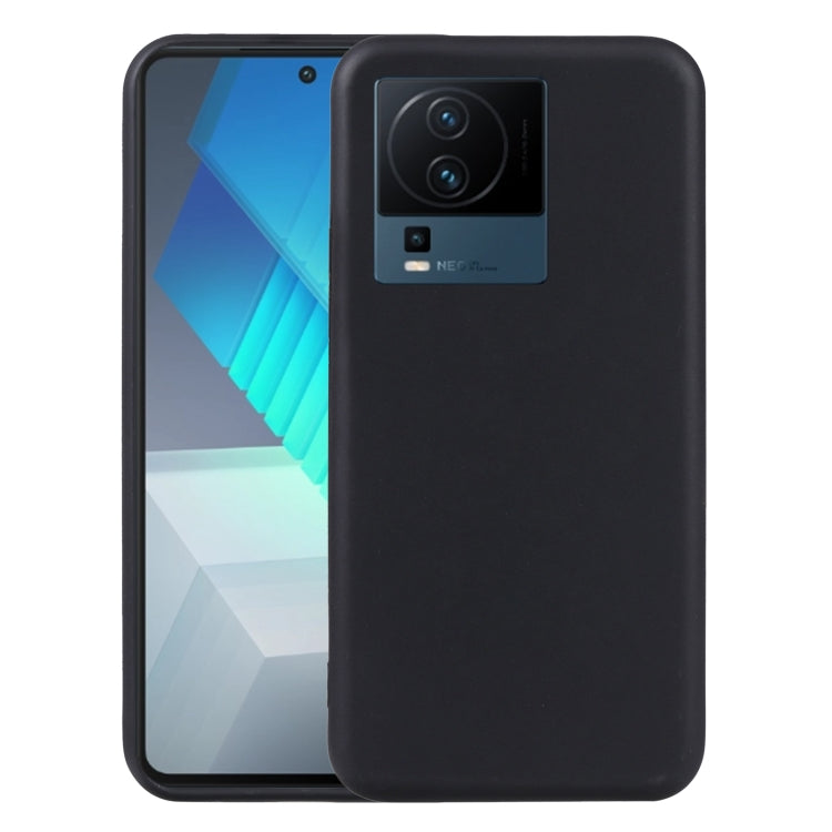 For vivo iQOO Neo7 India TPU Phone Case(Black)