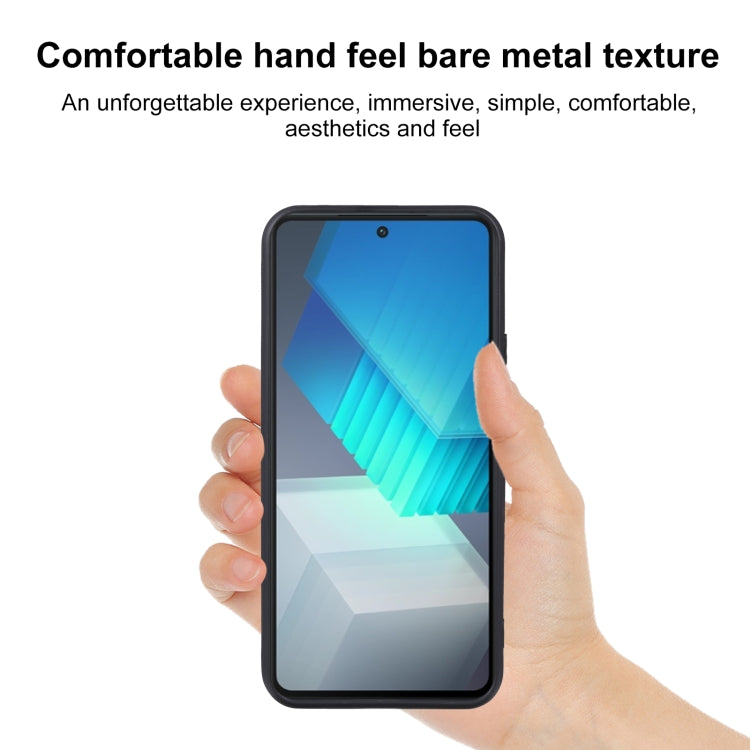 For vivo iQOO Neo7 India TPU Phone Case(Black)