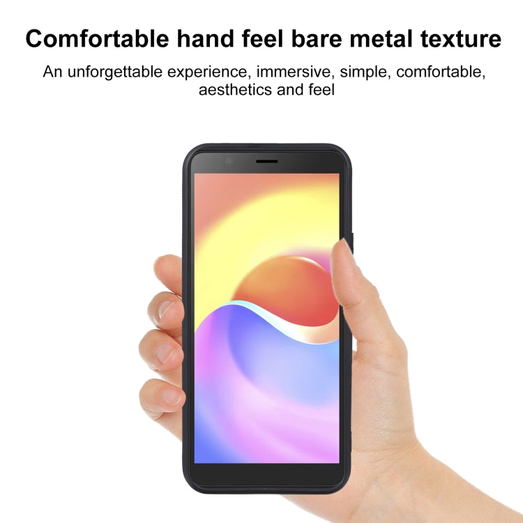For ZTE Blade A32 TPU Phone Case(Black)
