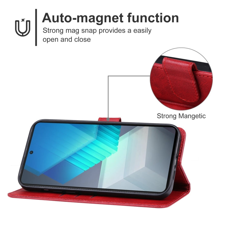 For vivo iQOO Neo7 India Leather Phone Case