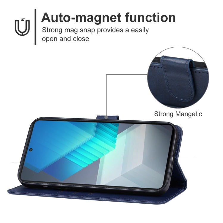 For vivo iQOO Neo7 India Leather Phone Case
