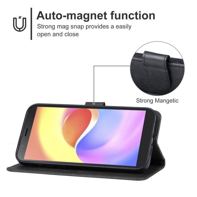 For ZTE Blade A32 Leather Phone Case