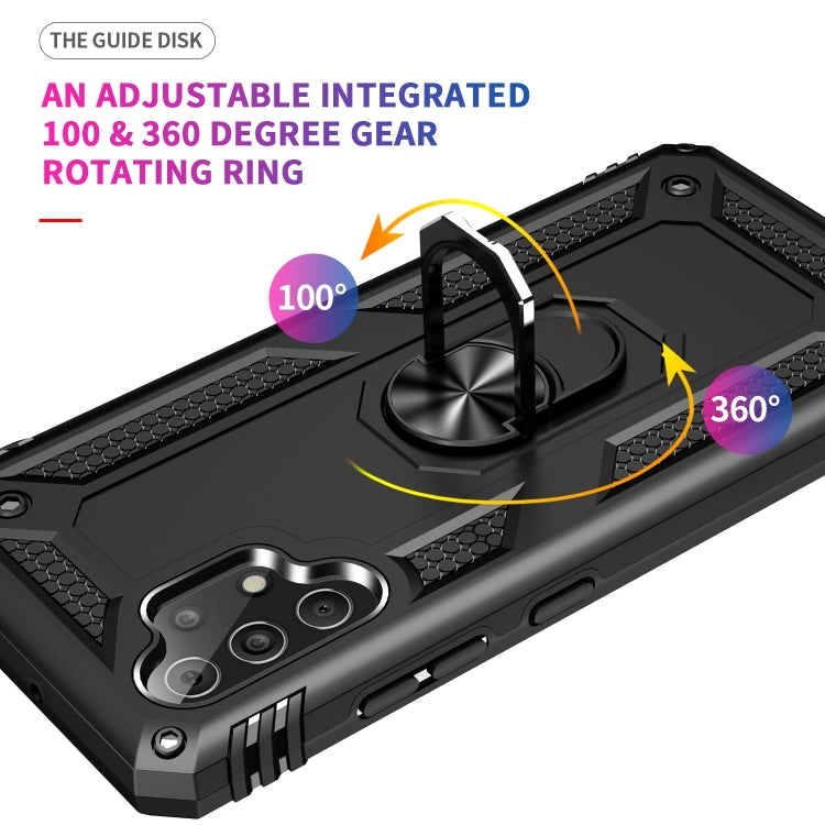 For Samsung Galaxy A53 / A53s Armor Shockproof Phone Case with Ring Holder
