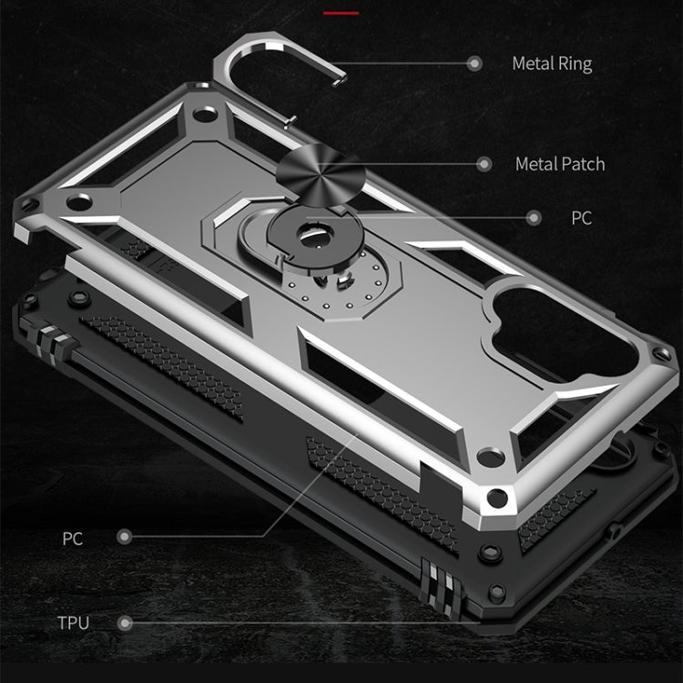 For Samsung Galaxy A53 / A53s Armor Shockproof Phone Case with Ring Holder