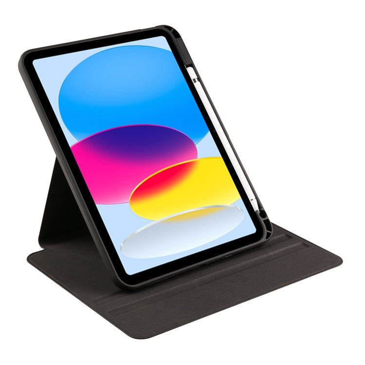 For iPad 10th Gen 10.9 2022 Acrylic 360 Degree Rotation Holder Tablet Leather Case