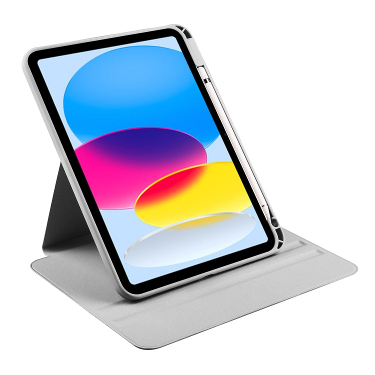 For iPad 10th Gen 10.9 2022 Acrylic 360 Degree Rotation Holder Tablet Leather Case