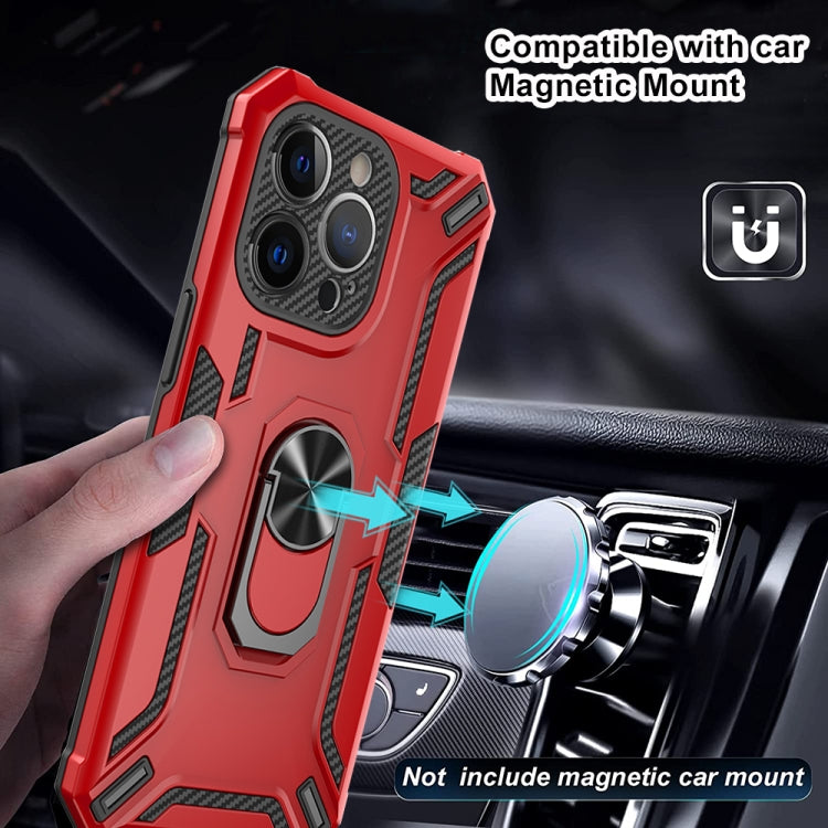 For iPhone 14 Pro Max Warship Armor 2 in 1 Shockproof Phone Case