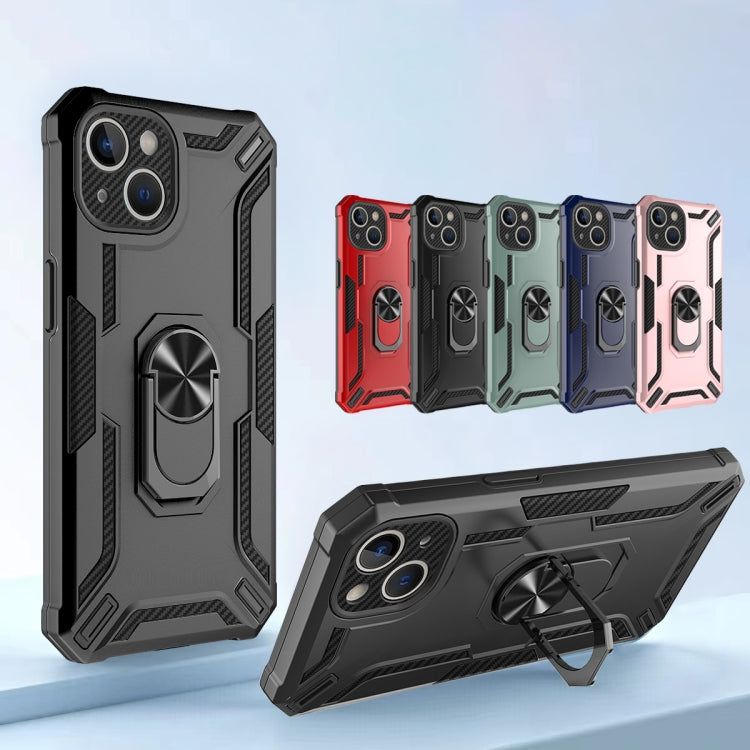 For iPhone 13 Pro Warship Armor 2 in 1 Shockproof Phone Case