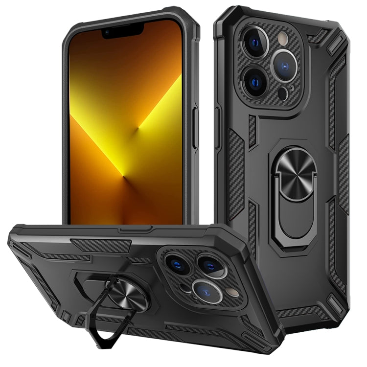 For iPhone 13 Pro Max Warship Armor 2 in 1 Shockproof Phone Case
