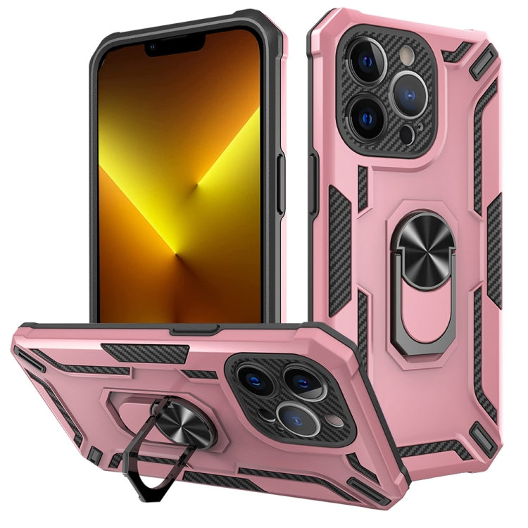 For iPhone 13 Pro Max Warship Armor 2 in 1 Shockproof Phone Case