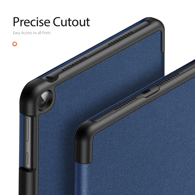For Huawei MatePad SE 10.4 2022 DUX DUCIS Domo Series Magnetic Flip Leather Tablet Case