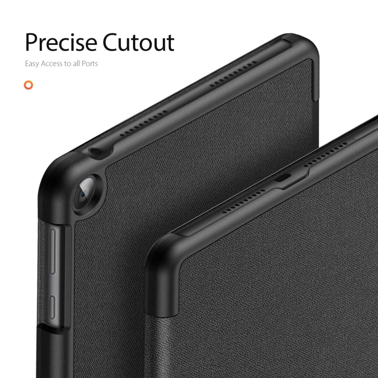 For Huawei MatePad SE 10.4 2022 DUX DUCIS Domo Series Magnetic Flip Leather Tablet Case