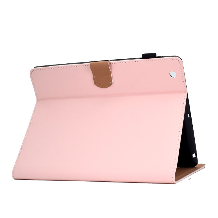 For iPad 4 / 3 / 2 Solid Color Tablet PC Universal Magnetic Horizontal Flip Leather Case with Card Slots & Holder