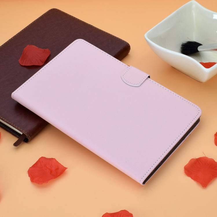 For iPad 4 / 3 / 2 Solid Color Tablet PC Universal Magnetic Horizontal Flip Leather Case with Card Slots & Holder