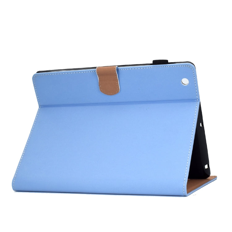 For iPad 4 / 3 / 2 Solid Color Tablet PC Universal Magnetic Horizontal Flip Leather Case with Card Slots & Holder
