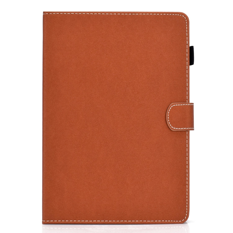 For Kindle Fire HD8 2016 / 2017 Solid Color Tablet PC Universal Magnetic Horizontal Flip Leather Case with Card Slots & Holder