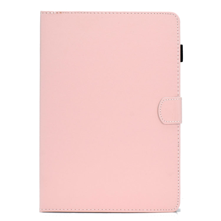 For Kindle Fire HD8 2016 / 2017 Solid Color Tablet PC Universal Magnetic Horizontal Flip Leather Case with Card Slots & Holder