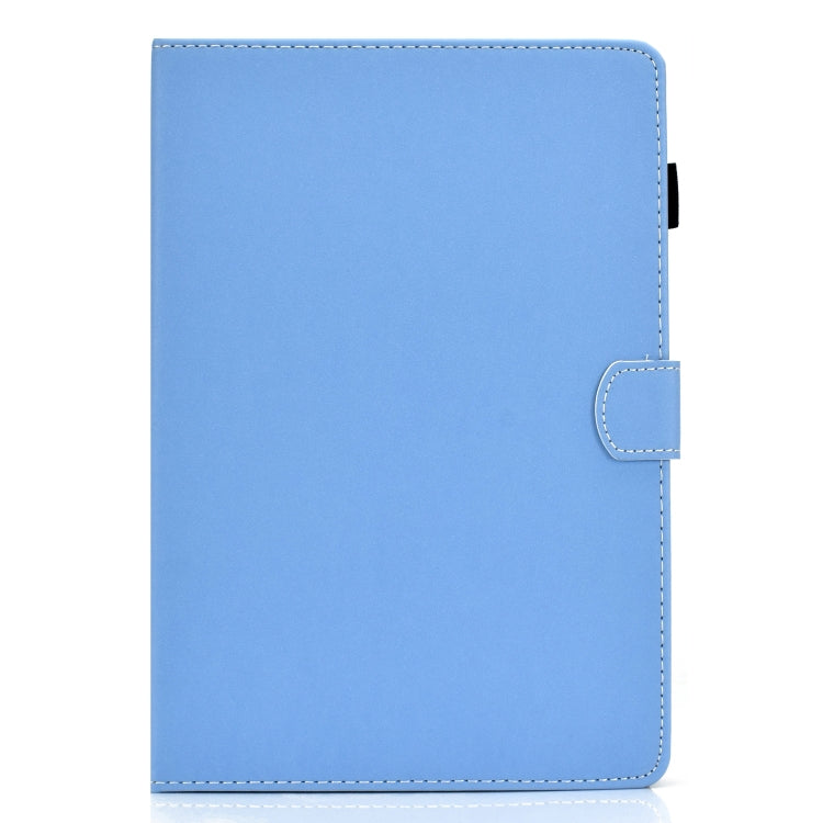 For Kindle Fire HD8 2016 / 2017 Solid Color Tablet PC Universal Magnetic Horizontal Flip Leather Case with Card Slots & Holder