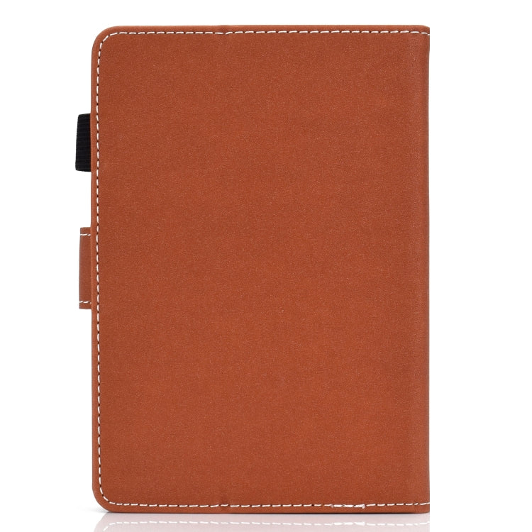 For Kindle Paperwhite 4 / 3 / 2 / 1 Solid Color Tablet PC Universal Magnetic Horizontal Flip Leather Case with Card Slots & Holder