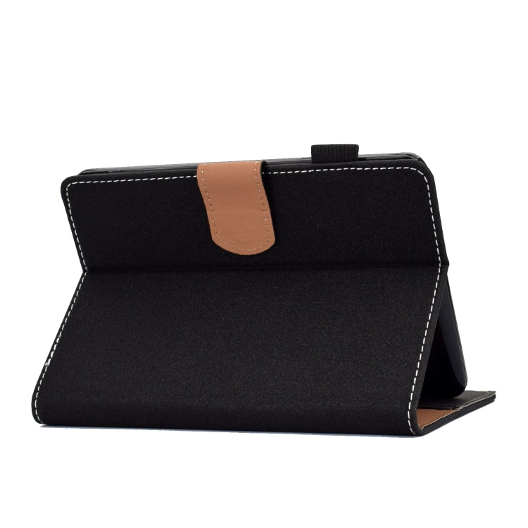 For Kindle Paperwhite 4 / 3 / 2 / 1 Solid Color Tablet PC Universal Magnetic Horizontal Flip Leather Case with Card Slots & Holder