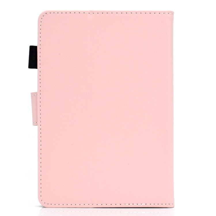 For Kindle Paperwhite 4 / 3 / 2 / 1 Solid Color Tablet PC Universal Magnetic Horizontal Flip Leather Case with Card Slots & Holder