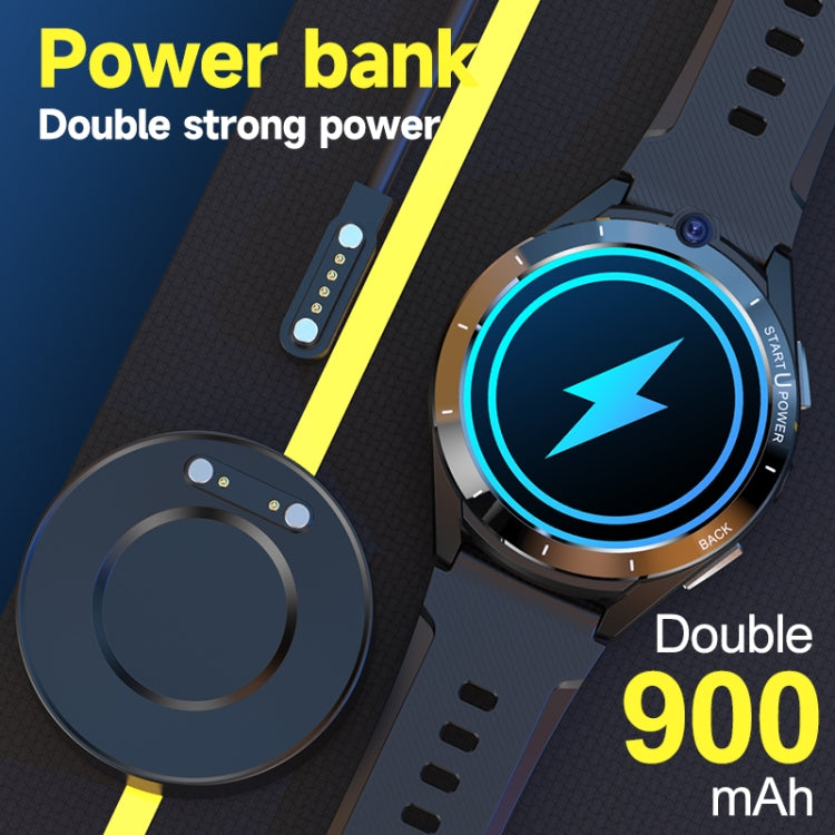 Z40 1.6 inch TFT Screen 4G LTE Android Dual Camera Smart Watch, Support Blood Pressure / Blood Oxygen Monitoring(Black)