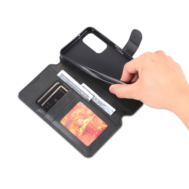 For Samsung Galaxy A14 5G AZNS Calf Texture Horizontal Flip Leather Phone Case