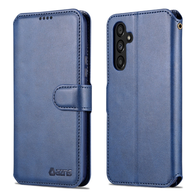 For Samsung Galaxy A54 5G AZNS Calf Texture Horizontal Flip Leather Phone Case