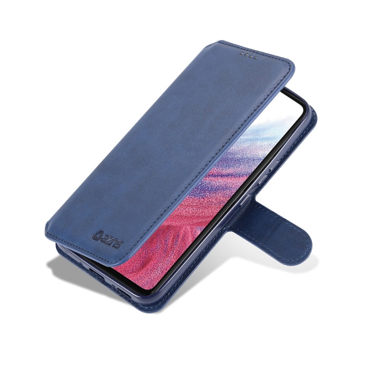 For Samsung Galaxy A54 5G AZNS Calf Texture Horizontal Flip Leather Phone Case