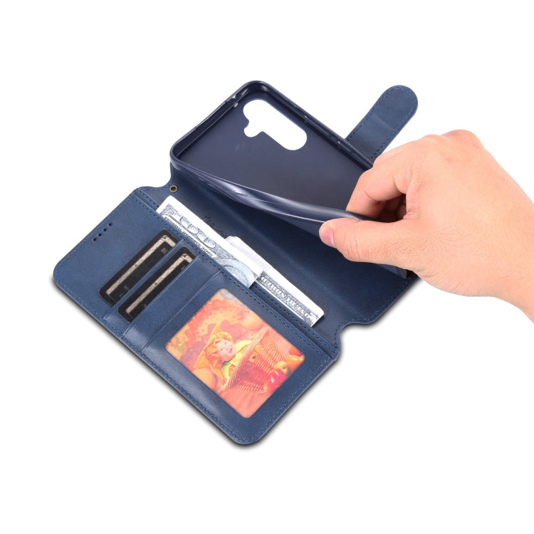 For Samsung Galaxy A54 5G AZNS Calf Texture Horizontal Flip Leather Phone Case