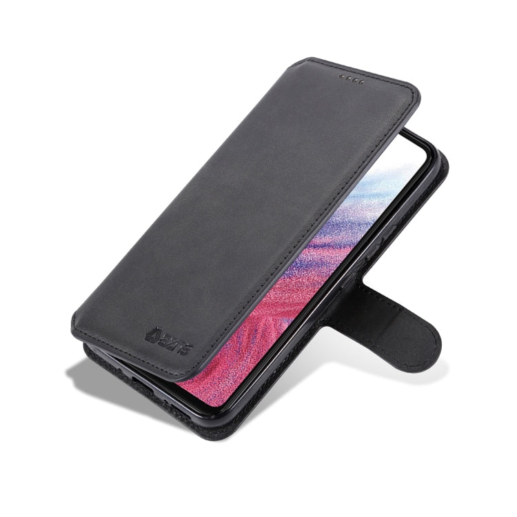For Samsung Galaxy A54 5G AZNS Calf Texture Horizontal Flip Leather Phone Case