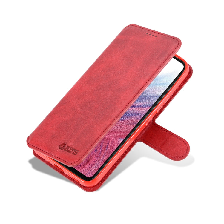 For Samsung Galaxy A54 5G AZNS Calf Texture Horizontal Flip Leather Phone Case