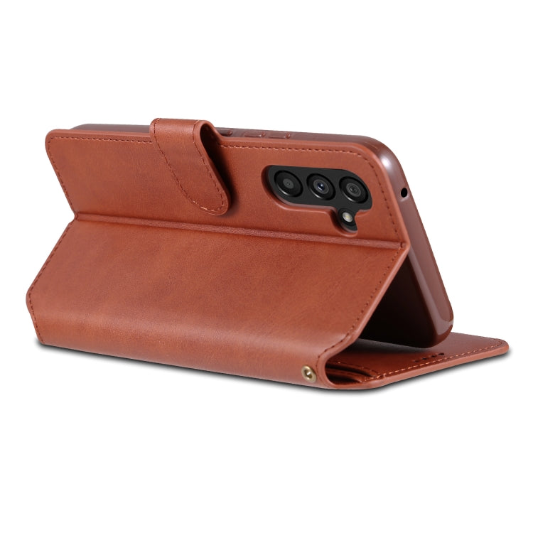 For Samsung Galaxy A54 5G AZNS Calf Texture Horizontal Flip Leather Phone Case