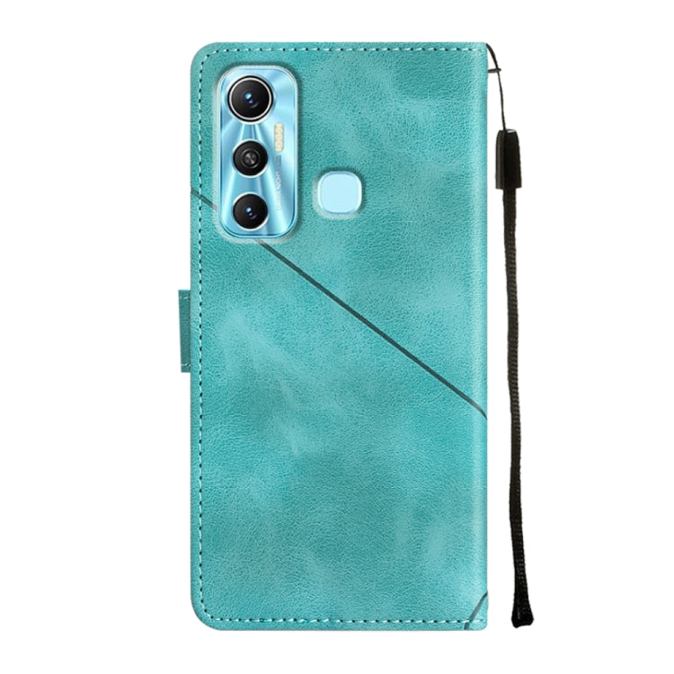 For Infinix Hot 11 Skin-feel Embossed Leather Phone Case