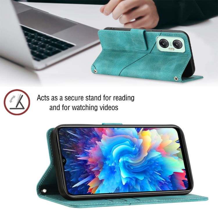 For Infinix Hot 20 5G X666 Skin-feel Embossed Leather Phone Case